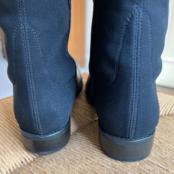 Stuart Weitzman 5050 Black Napa Boots, 9.5M - Picture 9 of 16
